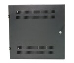 XtendLan 19" nástěnný vertikální rozvaděč 2U+4U 540x150, perforované dveře, černý EDF_10102669