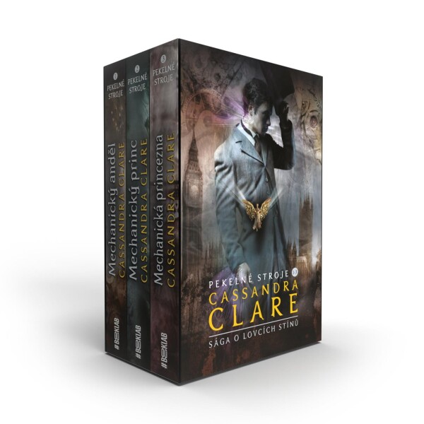 Pekelné stroje BOX 1-3 (barevná ořízka) - Cassandra Clare