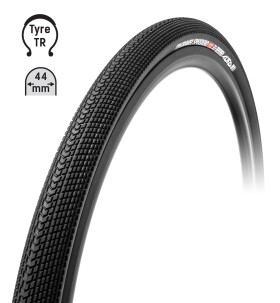 Plášť TUFO Gravel SPEEDERO 700 x 44C, bezdušový, černý
