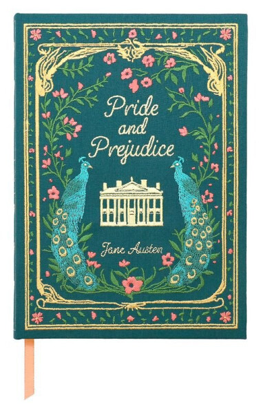 Zápisník vyšívaný Pýcha a předsudek