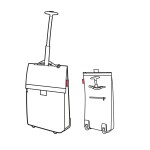 Nákupní vozík Reisenthel Trolley M Twist silver