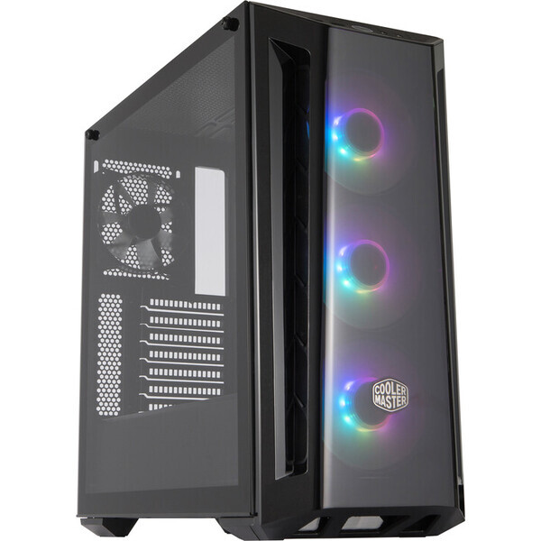 Cooler Master MasterBox MB520 ARGB černá / ATX / 2x USB 3.0 / 3x 120mm ARGB / bez zdroje / průhledná bočnice (MCB-B520-KGNN-RGA)