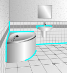 Ceresit CS25 silikon sanitární šedý 280 ml