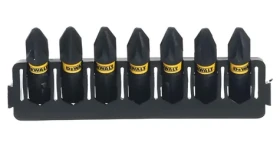 DeWalt Sada bitů PZ2 / Bity / 25 mm / 7 ks / Kompatibilní s ToughCase (DT70811)