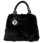 Módní dámská kabelka do ruky Máia, černá