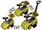 Mamido Dětské odrážedlo 3v1 Mega Car žluté