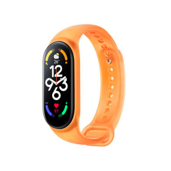 Xiaomi Náhradní řemínek pro Xiaomi Smart Band 7 - NEON ORANGE (BHR6493GL)