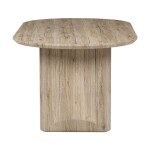 Stůl jídelní, 200x100x76 cm, MDF deska, 3D dekor dub san remo.