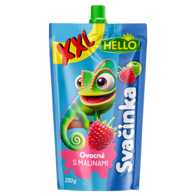 Hello Ovocná svačinka s malinami 200g
