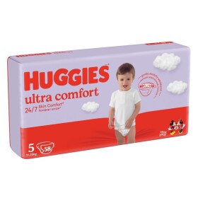 Huggies Ultra Comfort Mega 5, 11-25 kg, 58 ks