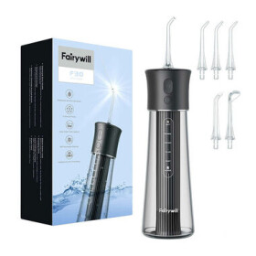 FairyWill F30 černá / Ústní sprcha / 300 ml / 5 režimů / 6 trysek (F30 Black)