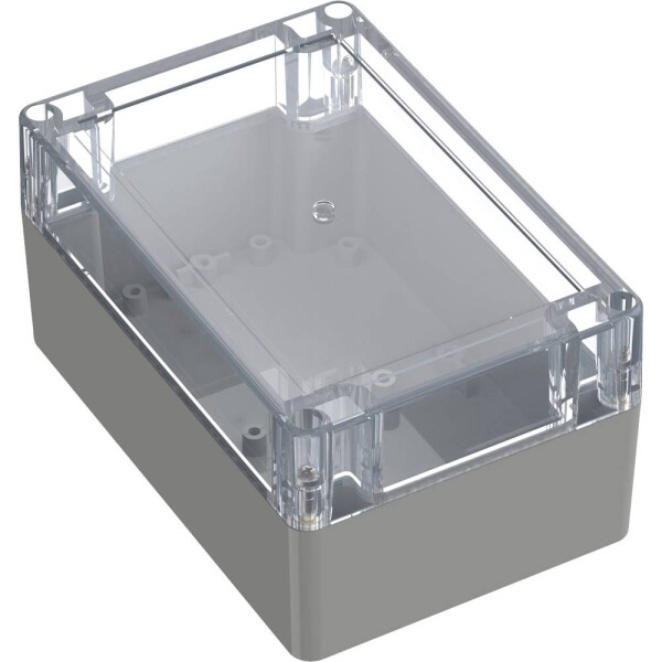 TRU COMPONENTS TC-10860840 univerzální pouzdro 150 x 100 x 75 ABS-PC světle šedá 1 ks