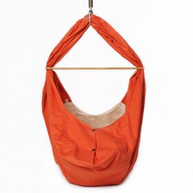 Babyvak Hacka PLUS Závěsná textilní kolébka - oranžová