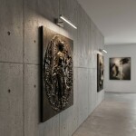 Koupelnové nástěnné LED svítidlo APP1857-1W 40cm Chrome OSW-66010