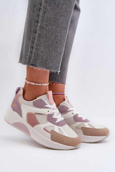 Dámské tenisky na platformě fialové Lenivia 39