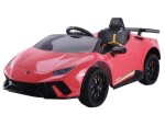 Mamido Dětské elektrické autíčko Lamborghini Huracan 4x4 červené