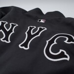 Nike Pánská bunda New York Mets MLB City Connect 2026 Authentic Dugout Bomber Anthrazit Velikost: L