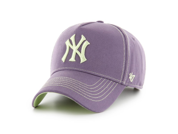 47 Brand Pánská kšiltovka New York Yankees MLB Contrast Stitch ’47 MVP DT Iris