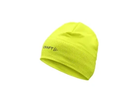 CRAFT Lumen Fleece 2 čepice žlutá vel. S-M