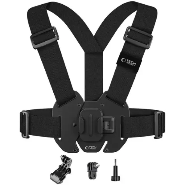 Tech-Protect GA100 černá / Hrudní držák / GoPro DJI