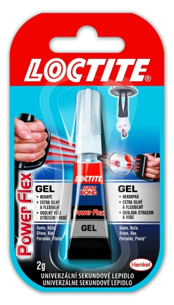 Vteřinové lepidlo Loctite Super Bond Gel 2g, HENKEL