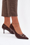 Lodičky na jehlovém podpatku model 225606 Step in style 40