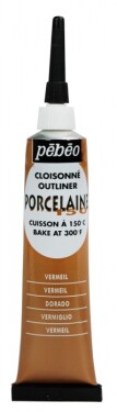 Pébéo Porcelaine 150 kontura 20 ml - červená rumělka