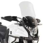 D1110St čiré plexi Honda Crosstourer 1200 (12-15), vxš510x420 mm, o 190 mm vyšší než originál