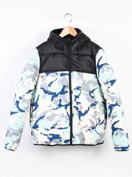 Element ALDER HEAVY PUFF SPIRIT CAMO pánská jarní bunda - M