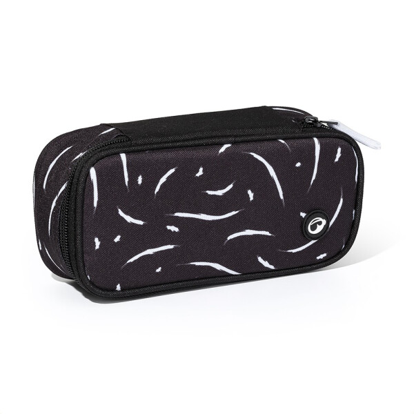 Bagmaster NOMAD 25 A studentský penál – černo-bílý Černá 230374