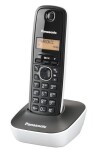 Panasonic KX-TG1611FXW černo-bílá / DECT bezdrátový telefon / 1-řádkový podsvícený displej / české menu (KX-TG1611FXW)