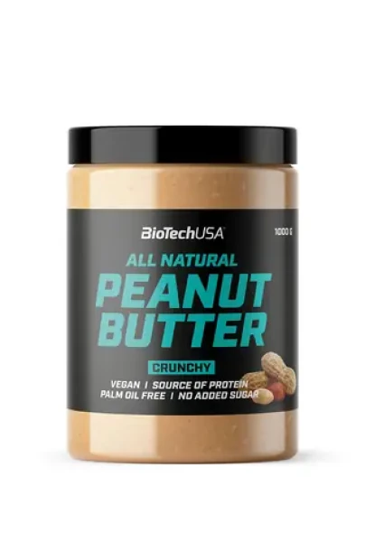BioTech Peanut Butter 1000 g crunchy (14330)