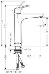 HANSGROHE - Focus E2 Umyvadlová baterie, chrom 31518000