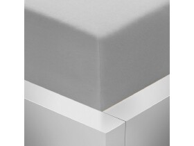 Stanex Jersey napínací prostěradlo světle šedé ROZMĚR: (š/d/v) 90 x 200 x 20 cm