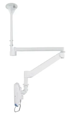 Neomounts FPMA-HAC100HC bílá / Držák monitoru / VESA 75×75a100×100 / velikost 10"-32" / náklon 90° / nosnost 12kg (FPMA-HAC100HC 1/2)