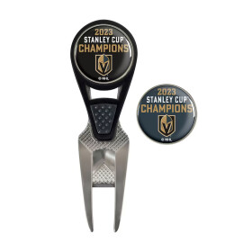Fanatics Golfový set Vegas Golden Knights 2023 Stanley Cup Champions CVX Repair Tool & Ball Marker Set