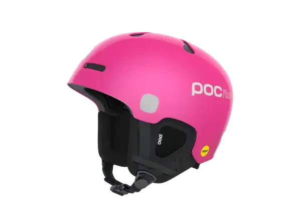 POC POCito Auric Cut MIPS dětská lyžařská přilba Fluorescent Pink vel. XS-S (51-54 cm)