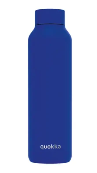 Quokka Solid Sleek 630ml modrá / Termo láhev / nerezová ocel (8412497117948)