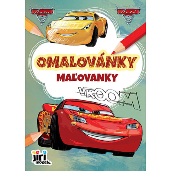 Auta - Omalovánky A5
