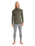 Pánské spodky ICEBREAKER Mens 200 Oasis Leggings, Gritstone Heather velikost: XL