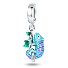 Elenys stříbrný přívěsek měnící barvu Chameleon