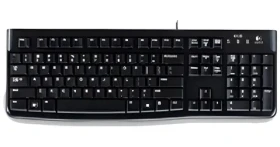 Logitech K120 černá / Klávesnice / USB / CH (920-002504)