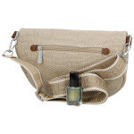 Trendy dámská textilní ledvinka Ayana, tmavě béžová