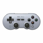 8BitDo SN30 Pro Gamepad Hall Effect šedá / Bezdrátový ovladač / vibrace / pro Windows Switch Apple Steam OS (RET00413)