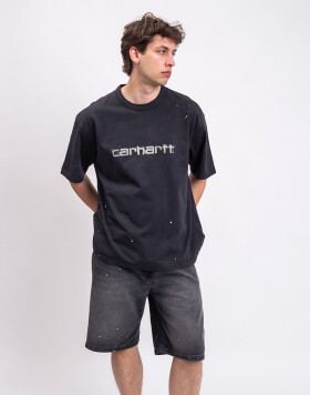 Tričko Carhartt WIP S/S Painter T-Shirt Black destroy wash
