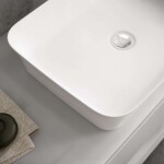IDEAL STANDARD - Ipalyss Umyvadlo na desku, 55x38 cm, bez přepadu, Ideal Plus, bílá E2076MA