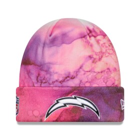 New Era Pánská zimní čepice Los Angeles Chargers NFL 2022 On-Field Crucial Catch Ink Dye