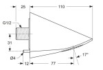 IDEAL STANDARD - CeraPlus Hlavová sprcha antivandal, chrom A4844AA