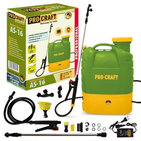 Aku postřikovač Procraft AS-16