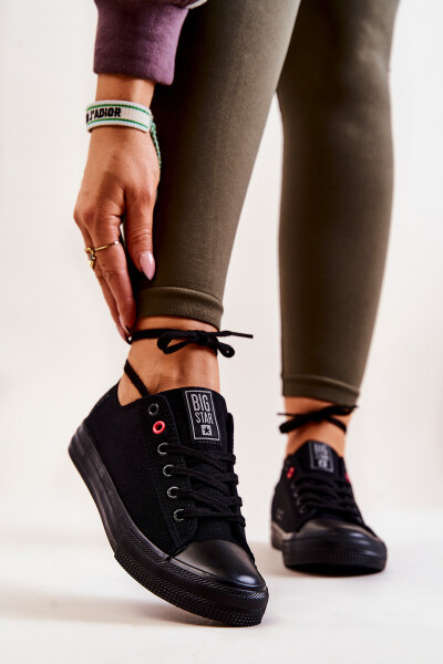 Nízké Tenisove obuv Big Star JJ274003 černé 37